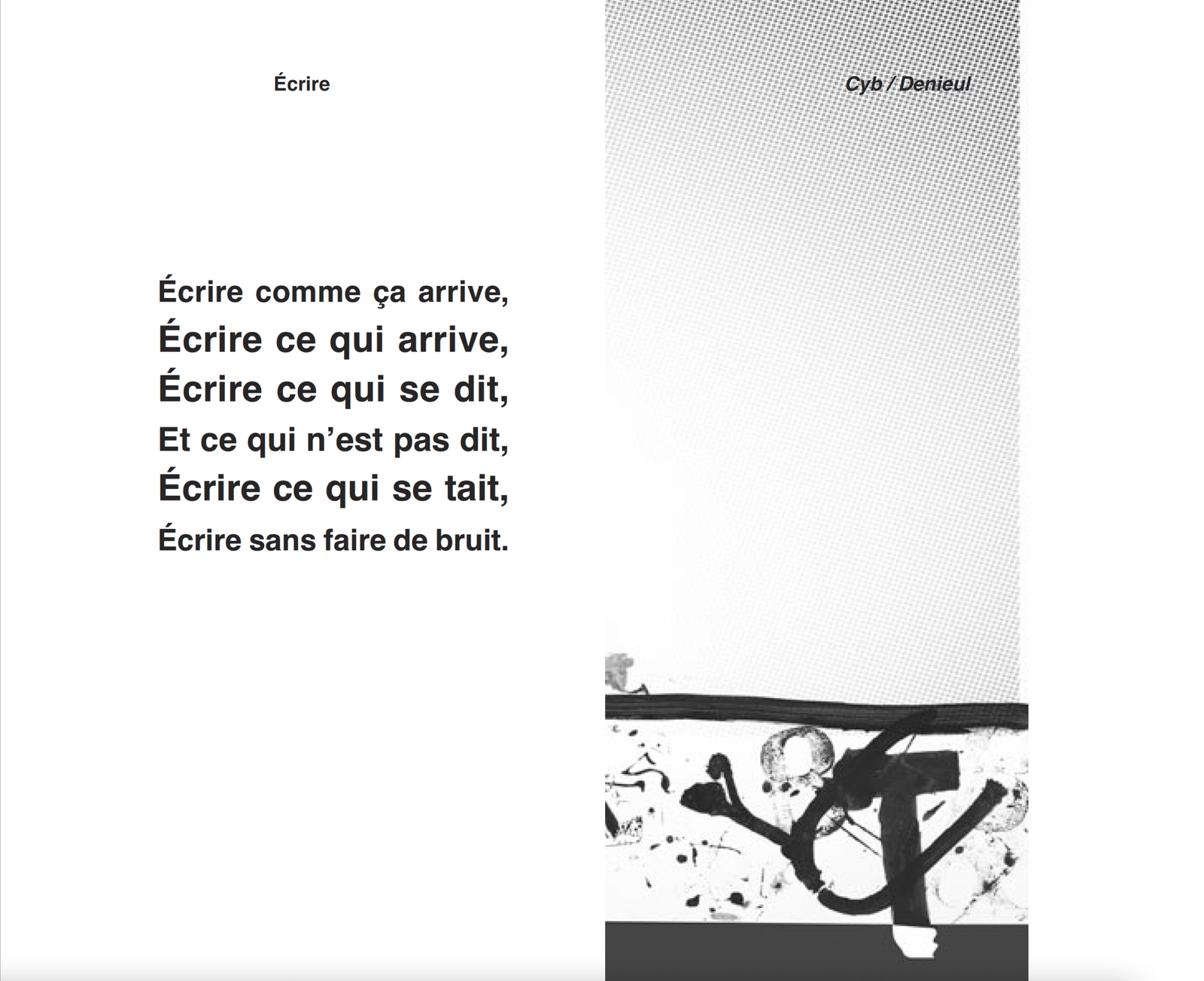 Cyb, Marie Denieuil - Écrire – Image 5