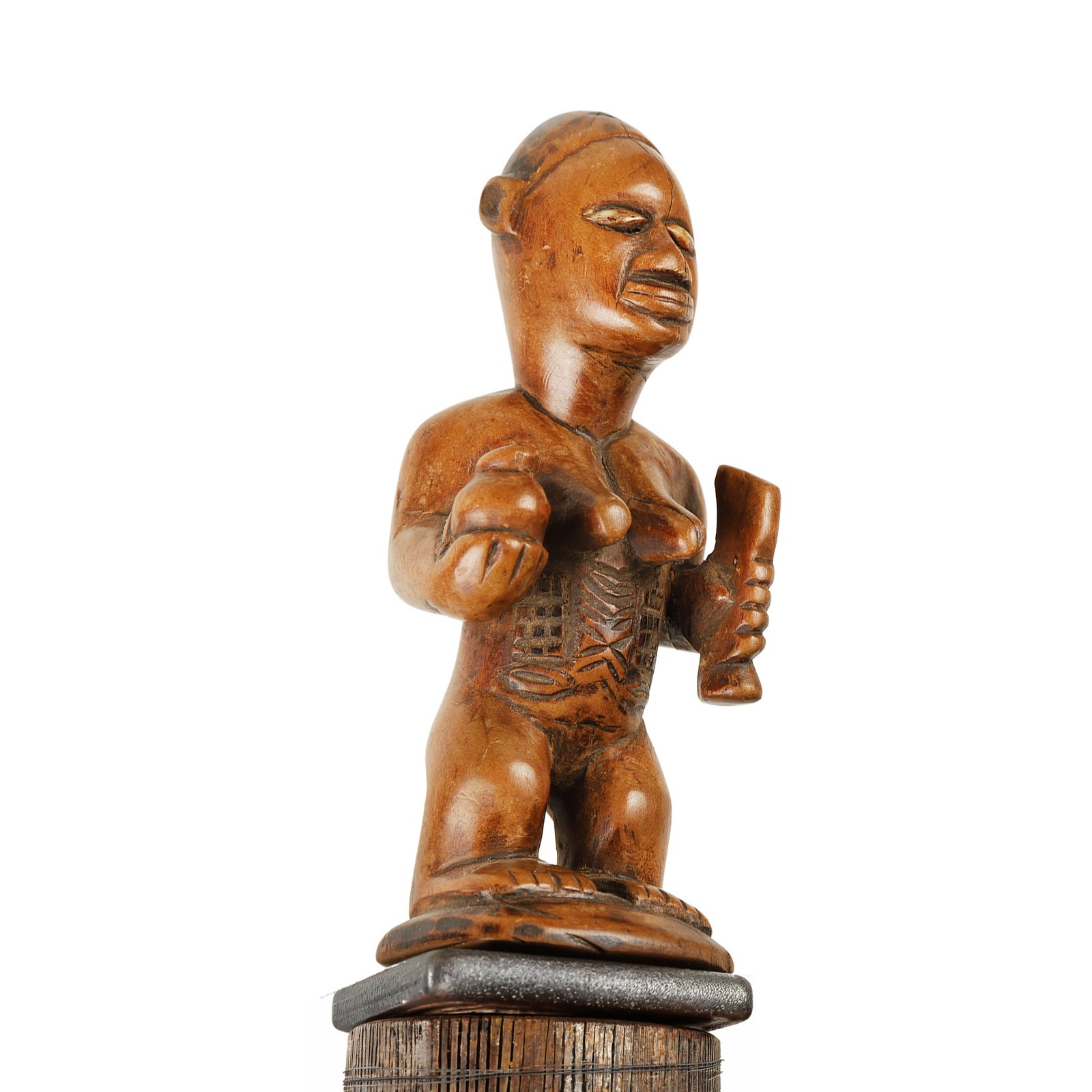 26072 - Statuette féminine - Bembé, Congo, Afrique – Image 2